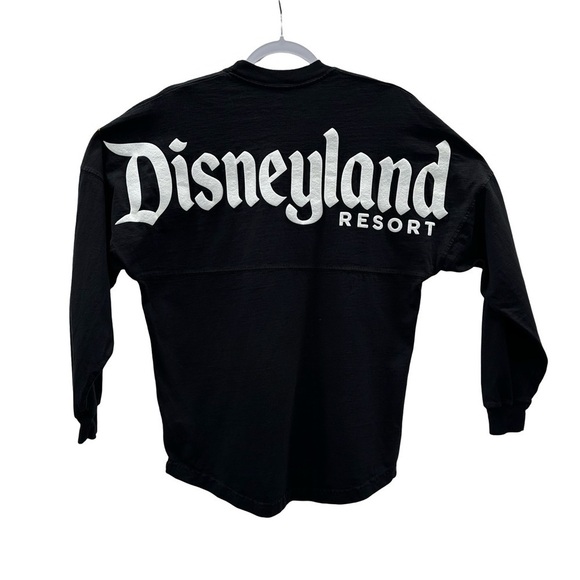 Disney Parks Authentic Original Spirit Oversized Jersey Black XS Long Sleeve - Picture 2 of 8